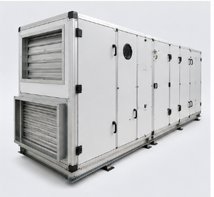 Unidad de Manejo de Aire (UMA) de Doble Planta con Motor AC, Alto Flujo de Aire, para Cuartos Limpios, con Filtración, Refrigeración y Calefacción para Aplicaciones Farmacéuticas - Product Image 3
