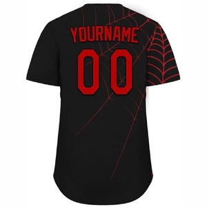 Maillot de baseball sublimé professionnel pour équipes, vêtements de sport à séchage rapide avec design aux couleurs vives - Product Image 4