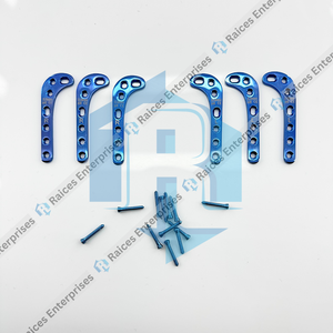 Juego de tornillos y placas supracondilares de titanio de alta calidad de 2.0 mm, 58 piezas, con certificación CE, bloqueo manual de seguridad para ortopedia veterinaria - Product Image 2