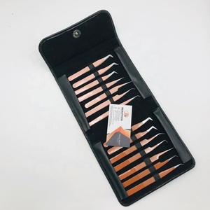 ชุดแหนบขนตาแบบเหล็กทนทานแหนบปลายแหลม - Product Image 5