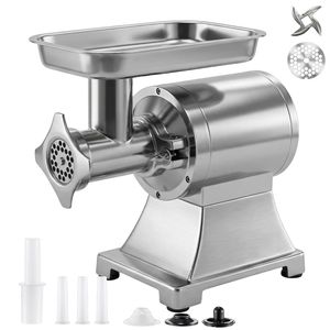 Tritacarne Elettrico Commerciale con Capacità di 9,2 Libbre/Minuto # Tritacarne 12 in 1 con 2 piastre, 3 tubi per insaccare salsicce e kit Kibbe incluso - Product Image 1