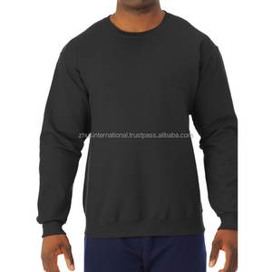 เสื้อสเวตเตอร์คอกลมผ้าคอตตอน100%,เสื้อกันหนาวแบบสวมหัวผ้าฟรีซสำหรับผู้ชายและผู้หญิง - Product Image 4