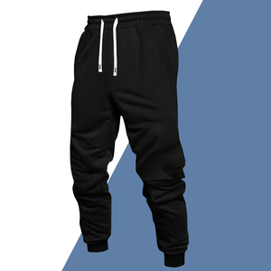 Pantalones Casuales de Lona para Hombre, 4 Piezas, Color Sólido, Resistentes al Viento y Transpirables, Pantalones Deportivos para Correr con Cordones en los Tobillos, para Todo el Año - Product Image 6