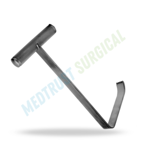 Retractores McElroy de 22 cm, Instrumento Neuroquirúrgico para Cirugía de Columna Vertebral, Retracción de Tejidos Profundos - Product Image 4