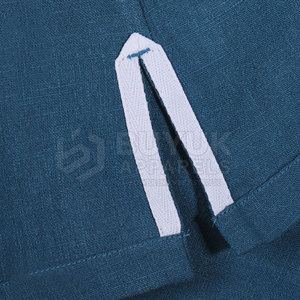 เสื้อเชฟครัว ป้องกันรอยยับ ระบายอากาศได้ดี ผลิตจากโพลีเอสเตอร์/คอตตอนถัก แขนยาว อุปกรณ์ทำงานระดับมืออาชีพ - Product Image 6