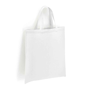 Heavy Duty Cotton <b>Canvas</b> <b>Tote</b> Bag Short Handle Reusable Shopping Bag Customizable Design - Product Image 1