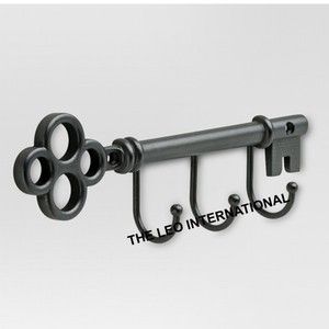 Crochet mural en fonte à motif d'oiseau, finition antique, crochet mural multifonctionnel, matériau de haute qualité, aspect rustique - Product Image 2