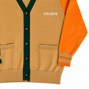 Concevez vos propres pulls à col en V de haute qualité pour les sororités, les fraternités, les écoles, les collèges, les universités, avec logos, cardigans tricotés - Product Image 2