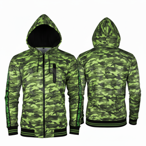 Custom Made Printed Pattern Lightweight <b>Zip</b> <b>Up</b> Casual Outdoor Windbreaker Hoodie Jacket High Quality OEM ODM Comfortable Coat - Product Image 4