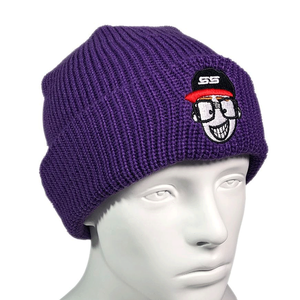 Bonnets d'hiver sur mesure, nouvelle mode, tissu en molleton 100% coton, respirant, imperméable, broderie 3D, multicolores, unisexe - Product Image 1