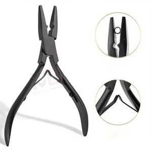คีมต่อผมแบบใช้ซ้ำได้ คีมสแตนเลสสำหรับต่อผม เครื่องมือจัดแต่งทรงผม - Product Image 4