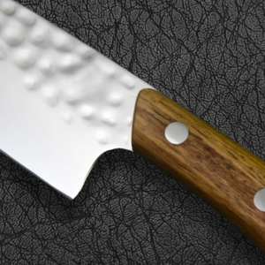 Custom Handmade Forged Modern Chef <b>Knife</b> Stainless Steel Blade 4-5.9in Length Ambidextrous Wooden 3.0mm Thickness Extra <b>Sharp</b> - Product Image 2
