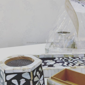 Ensemble de brûleurs Bakhoor nacre scintillante religieux 100% cadeau de Ramadan écologique fait à la main naturel - Product Image 3