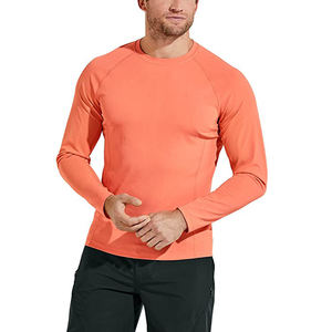 Camiseta de compresión Rash Guard para hombre, protección solar, para surf - Product Image 4