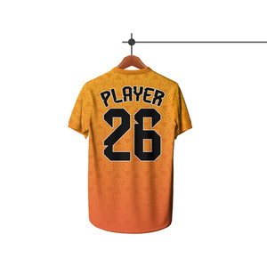Camiseta de Fútbol Premium para Equipo, Cuello Redondo, Manga Corta, Fabricación Personalizada, Ropa Deportiva Transpirable, Proveedor de Calidad de Exportación - Product Image 3