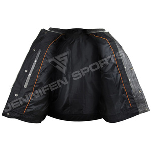 Gilets de moto en cuir pour hommes, style classique antique, gilets de motard en cuir de bonne qualité, gilets en cuir de qualité fabriqués au Pakistan - Product Image 6