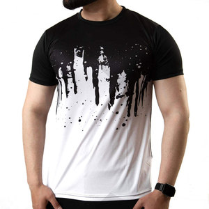 Venta Directa de Fábrica, Camiseta Sublimada para Hombre, Logotipo Personalizado Impreso, Ropa Deportiva Transpirable y Ecológica de Manga Corta - Product Image 1