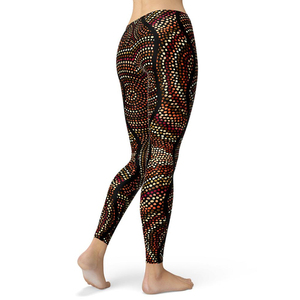 Fashionable Design OEM Custom Logo Smooth Feel Gym Running Wear Sublimation <b>Print</b> Sports Yoga <b>Leggings</b> for Women - Product Image 4