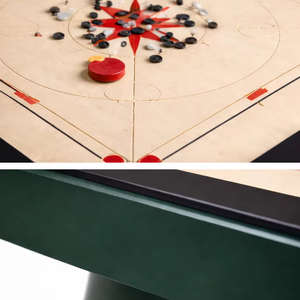 กระดานคารอมเนโกรนี พรีเมียม รุ่นโมเดิร์น มุมโค้งมน ทำจากไม้ สำหรับ 4 ผู้เล่น เป็นมิตรกับสิ่งแวดล้อม ทนทาน ฐานตั้งแบบปรับแต่งได้ เหมาะสำหรับครอบครัว - Product Image 3