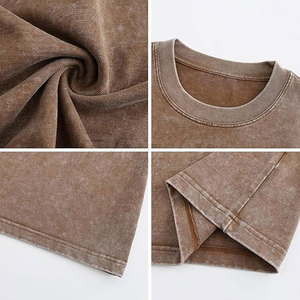 Camisetas con lavado ácido de último estilo para hombre, aspecto elegante, algodón suave, ropa informal de calle, comodidad para el día a día - Product Image 5