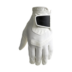 Golf Glove Right Hand Genuine Leather Non <b>Slip</b> Breathable <b>Full</b> Finger Unisex Sports Glove - Product Image 1