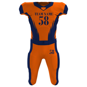 OEM Private Label Personalized American Football Uniform Set with <b>Athletic</b> Fit and Premium Fabric Quality American Football Set - Product Image 1