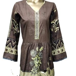 สุภาพสตรีขายส่งreadymade kameez shalwarออกแบบสนามหญ้าreadymade Shalwar Kameezชุดปักสนามหญ้าreadymadeปากีสถานชุด - Product Image 1