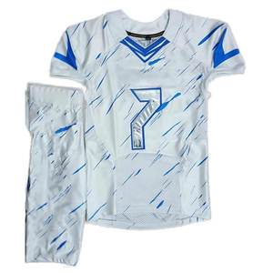 Uniformes de Fútbol Americano Personalizables de la Mejor Calidad con Manga Corta, Logotipo Personalizado, Tela de Secado Rápido y Transpirable, MOQ Bajo - Product Image 1