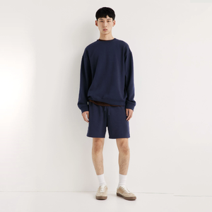 Sweat-shirt en coton tricoté respirant et écologique de haute qualité pour homme, avec logo personnalisé, idéal pour la course à pied - Product Image 4