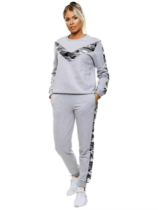 Casual Sport Long Sleeve Ladies Tracksuits 2piece Suits 2 Two Piece Track Suit <b>Pants</b> Sets for Women Set - Product Image 1