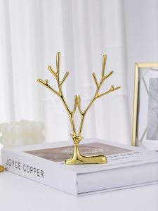 Gold Plated Coral Sculpture Artistic Tabletop Decor Handmade Coastal Style Living Room Decoration Irregular Shape 1PC - Product Image 6
