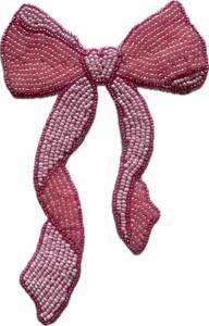 Crystal Pearl <b>Bow</b> Hair <b>Clip</b> Embellished Hair Accessories Custom Design Beads Embroidery Hair <b>Bows</b> Wholesale Beaded <b>Bows</b> - Product Image 4