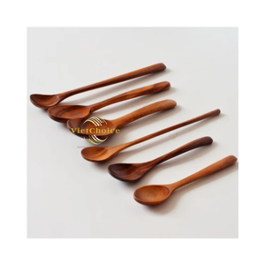 Sustainable Wooden <b>Spoon</b> Eco Friendly Kitchen Utensil for Cooking and Serving - Product Image 4