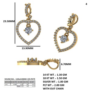 El Corazón Eterno: Presenta un diseño en espiral al estilo infinito en la parte superior y una silueta de corazón. - Product Image 5