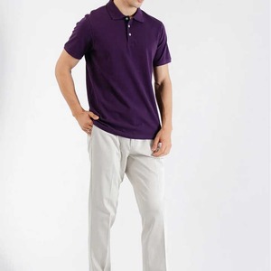 Chemises polo pour hommes de haute qualité, 100 % coton, logo personnalisé, respirantes, en vente - Product Image 5
