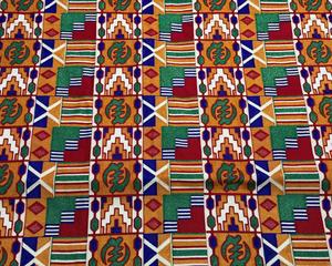 Tissu en coton résistant à l'eau, imprimé à la cire Ankara africaine traditionnelle, motif géométrique, tissé, pour robes de femmes et de garçons - Product Image 2