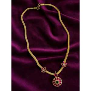 Collier de perles Kundan en argent 92.5 pour femmes bijoux fins avec chaînes de perles d'eau douce - Product Image 1