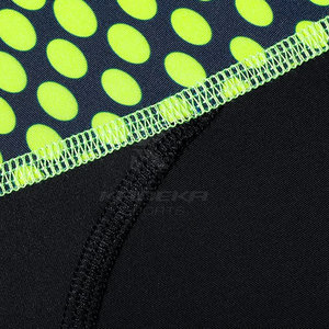 Export Quality Eco-Friendly Breathable Spandex/Polyester Cycling Shorts Durable Stitching <b>for</b> Professional Outdoor Racing Riders - Product Image 6