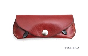 Distressed Leather <b>Sunglasses</b> <b>Case</b> Vintage Style Eyewear Protector Genuine Leather Wholesale Pouch LGC-0113 - Product Image 6