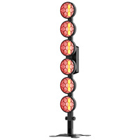 U`King 300W 6 LED COB Projecteur Linéaire Vintage DMX pour Scène, Éclairage Rétro de Fond pour DJ, Concert, Fête, Mariage, Boîte de Nuit