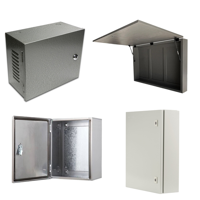 Custom Ip65 Weatherproof Outdoor Sheet Metal Inverter Box Tv Enclosure Manufacturing