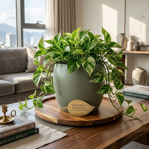 Soucoupe ronde en bois d'acacia naturel rustique, plateau de récupération d'eau pour plantes d'intérieur, prix de gros du Vietnam - Product Image 3