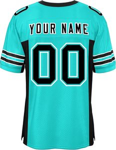 Maillot de football américain respirant en tissu anti-humidité avec logo personnalisé par transfert thermique – Fournisseur OEM/ODM - Product Image 4