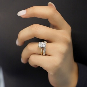 Modern Bezel <b>Set</b> 2.24ct Radiant Cut Lab Grown Diamond <b>Ring</b> IGI Certified 18K Yellow <b>Gold</b> Solitaire Engagement <b>Ring</b> For Women - Product Image 2