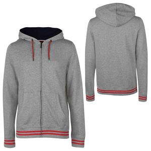 Pull-over décontracté gris-bleu à blocs de couleur pour homme, col rond, coupe ample, tissé, écologique, 100 % coton, idéal pour le printemps - Product Image 5