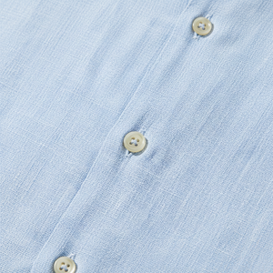Camisa de Verano Ligera para Hombre, Premium, Casual, Transpirable, 100% Algodón, Bordada, Lisa, Anti-UV, Ecológica, de Secado Rápido - Product Image 5