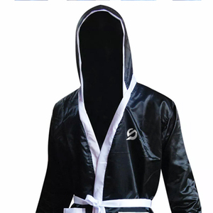 Robe de boxe professionnelle en polyester avec capuche, confortable, respirante, durable, haute qualité, design personnalisé – Meilleur prix, vente chaude - Product Image 4
