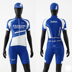 Uniforme de Ciclismo Premium de 180 GSM, Poliéster y Algodón, Impresión Digital, Transpirable, de Secado Rápido, Ecológico, Unisex, con Logotipo Personalizado en la Parte Trasera/Delantera - Product Image 1