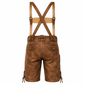 Lederhosen en cuir pour hommes, directement de l'usine - Service OEM/ODM, logo personnalisé, tailles sur mesure pour les détaillants en gros - Product Image 2