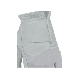 ถุงมือกอล์ฟสำหรับผู้หญิง หนังคาเบรตต้าคุณภาพพรีเมียม ตาข่ายระบายอากาศ นุ่มสบาย ปรับได้ สายรัดปรับระดับได้ มือซ้าย สีขาว - Product Image 5